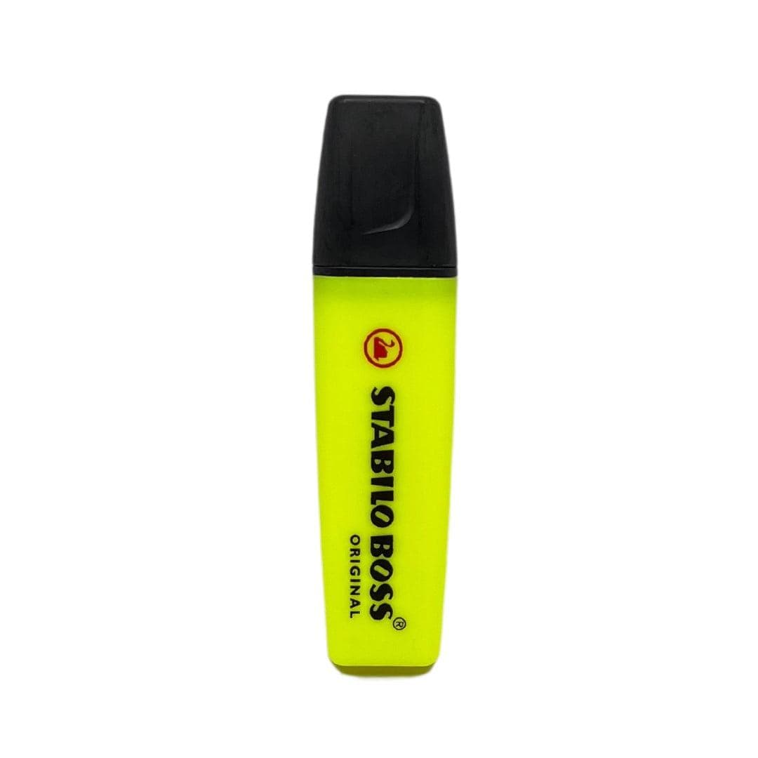 Marcador Fluorescente Boss Amarillo, vista principal
