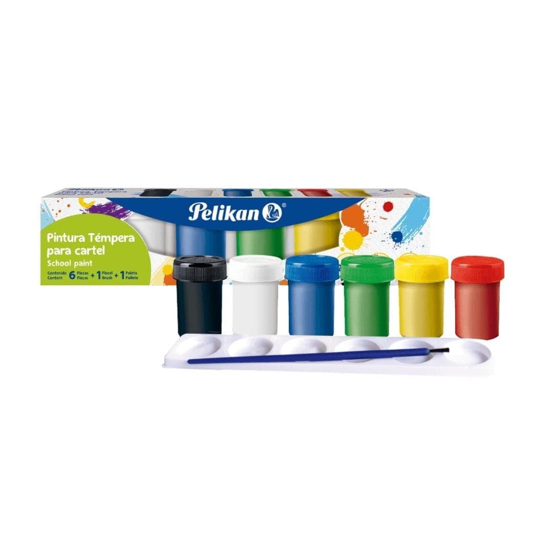 Pintura Escolar 20ml, vista principal