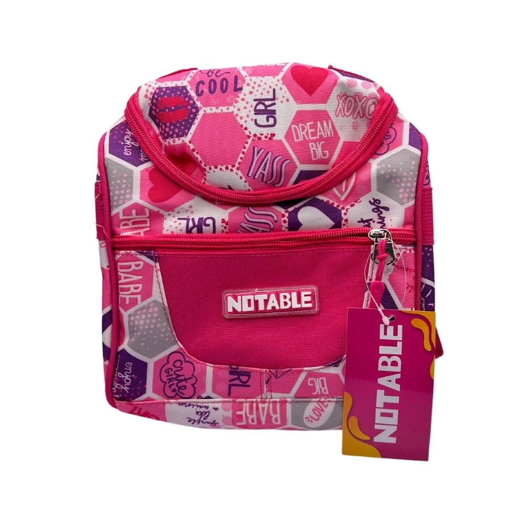 Mochila Escolar Rosada, vista principal