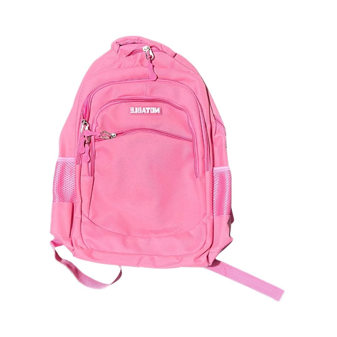 Mochila Escolar Rosada, vista principal
