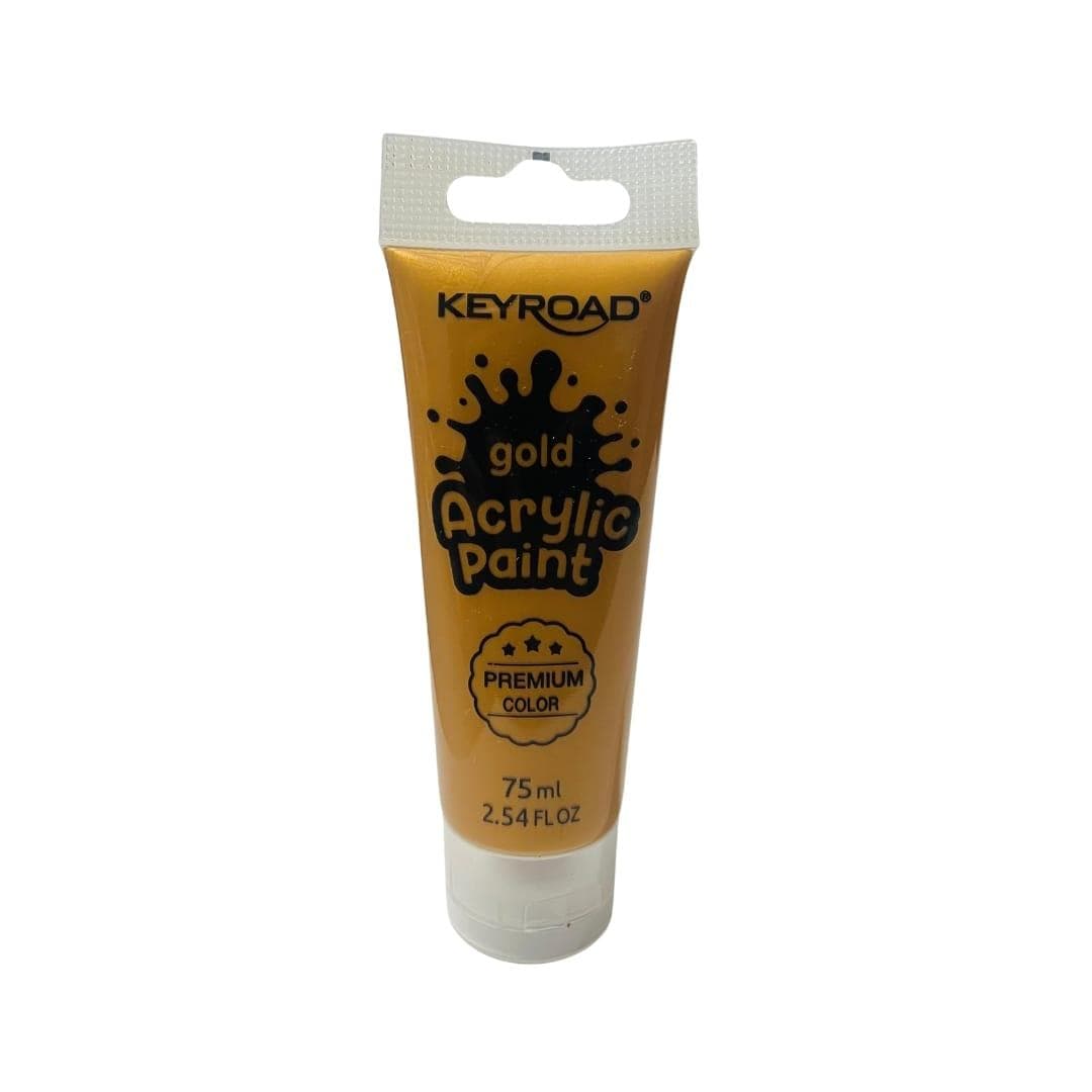 Pintura Acrilica Pintura Escolar Dorado Metalico 75ml, vista principal