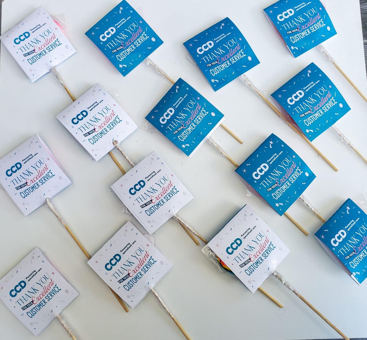 Paletas Corporativas Personalizadas, vista principal