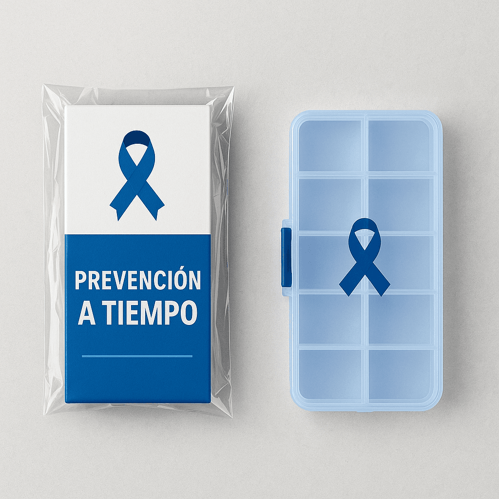 Pastillero Personalizado, vista principal