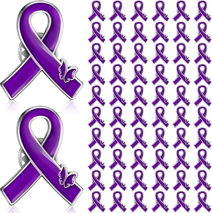 Pin Contra la Violencia de la Mujer, vista principal