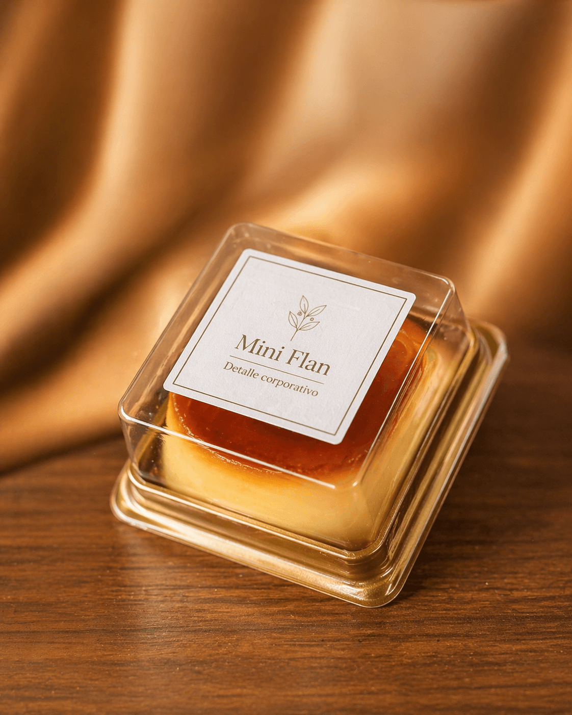 Mini Flan, vista principal