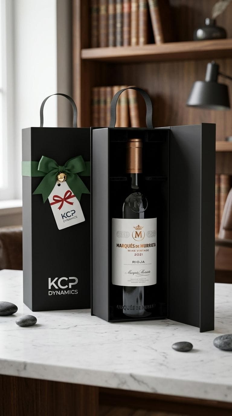 Caja Imantada Vino, vista principal