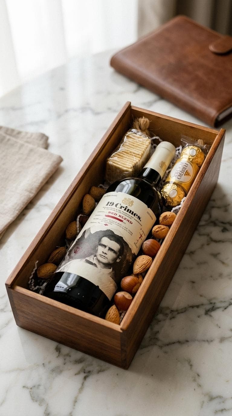 Cesta Vino Gourmet, vista principal