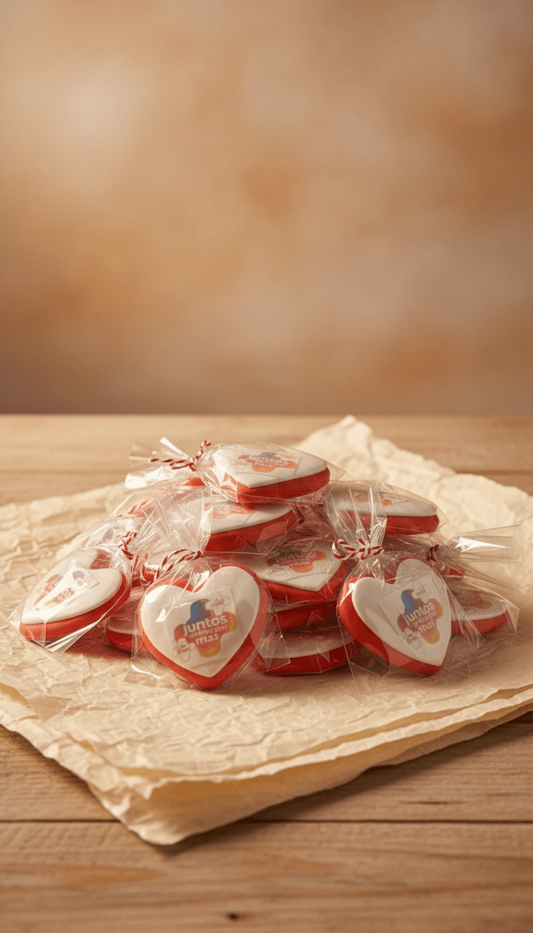 Galleta Corazón Personalizada, vista principal