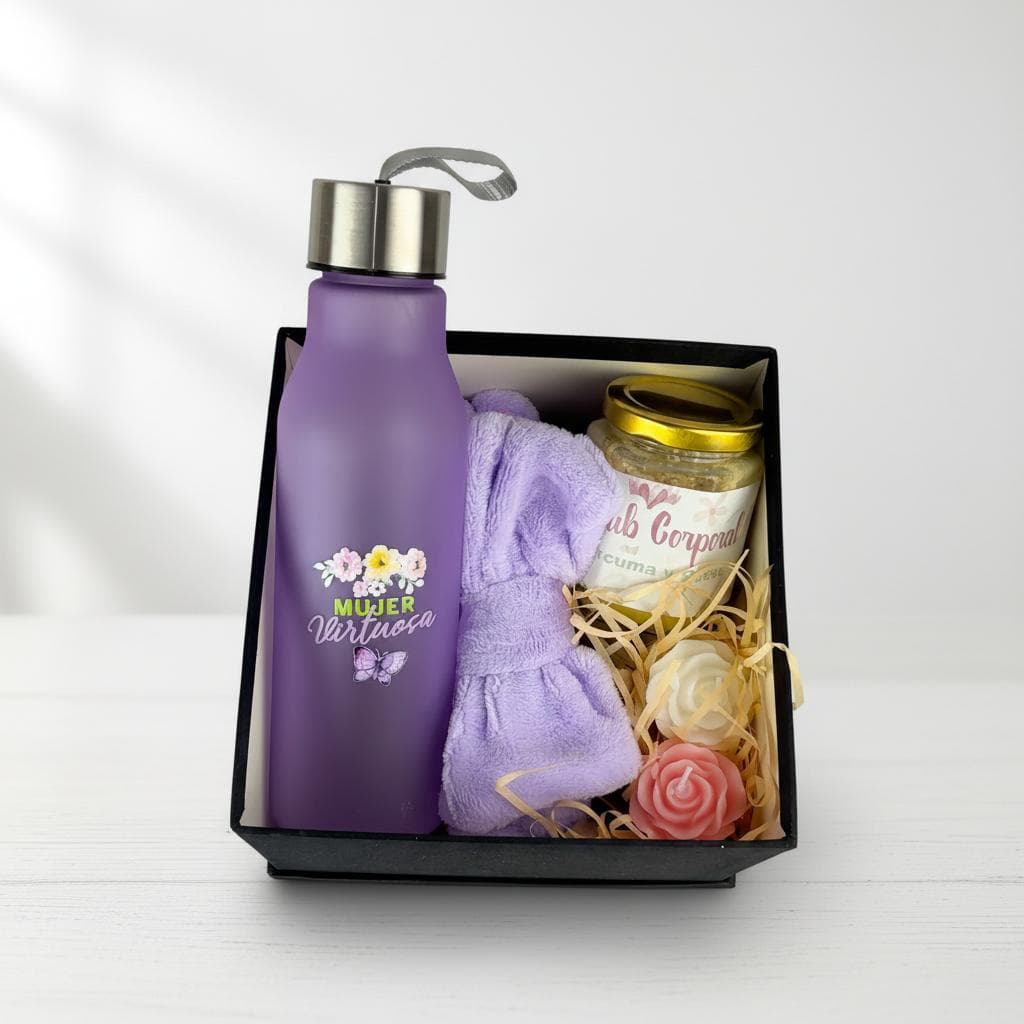 Set Spa con Botella, vista principal
