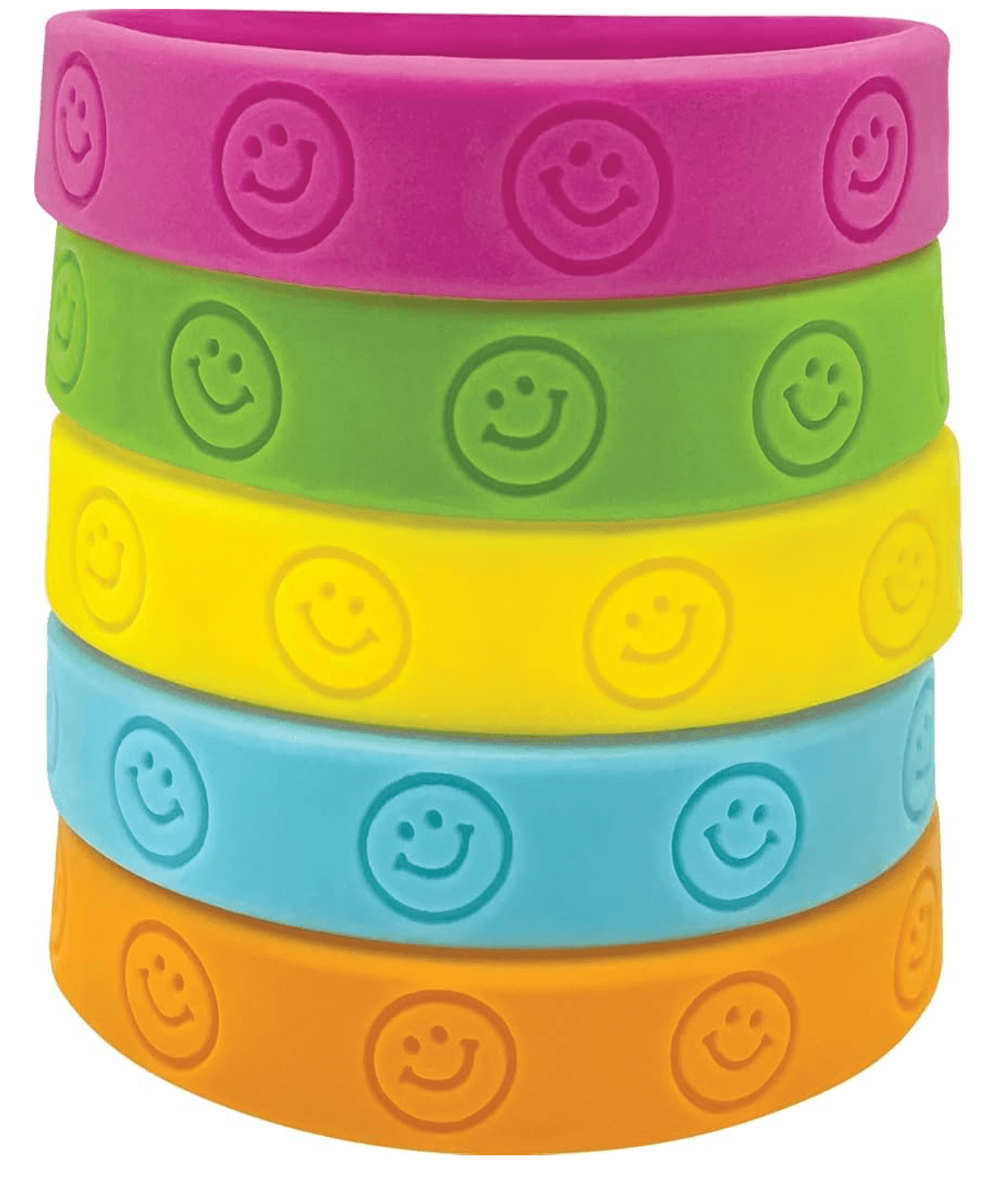 Pulsera Feliz de Silicona, vista principal