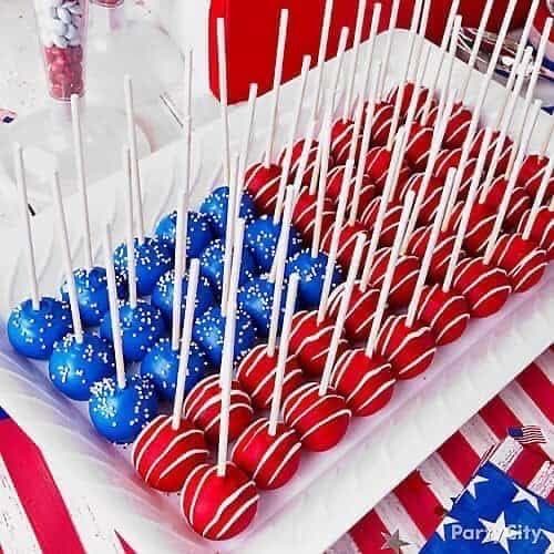 Cake Pop Patrioticos, vista principal