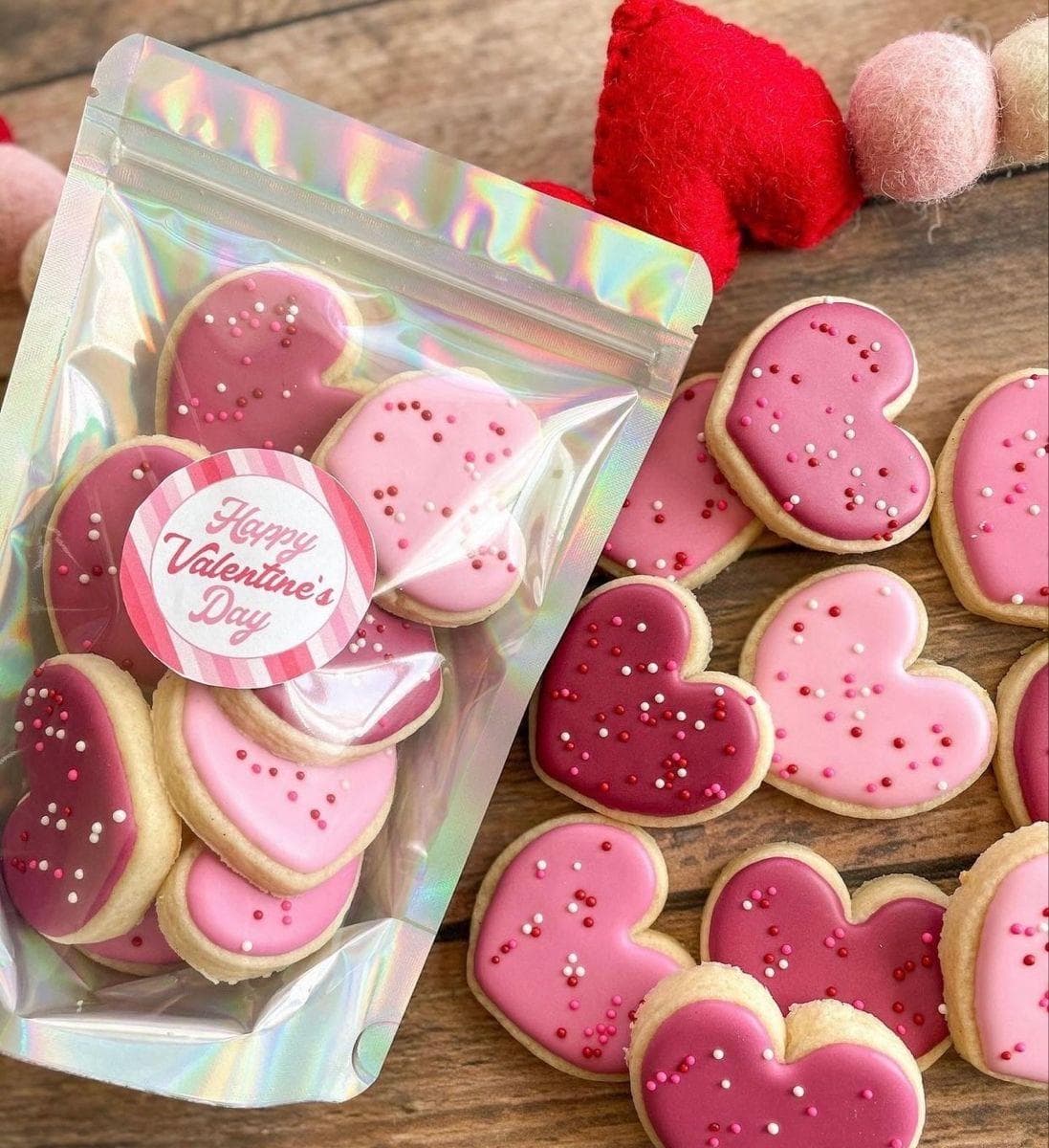 Galletas Corazón, vista principal