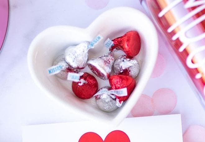 Joyero Dulce: Corazón y Kisses, vista principal