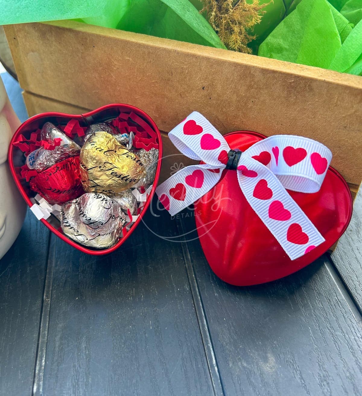 Cajitas Corazón, vista principal