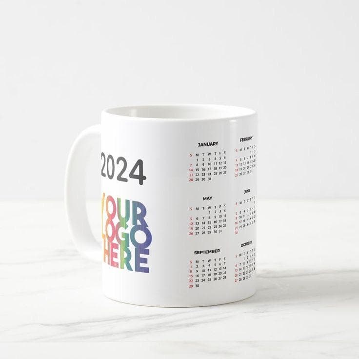Taza Calendario, vista principal