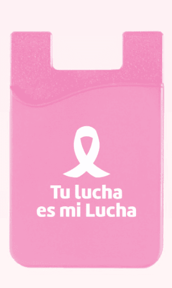 Porta Tarjeta Rosa, vista principal