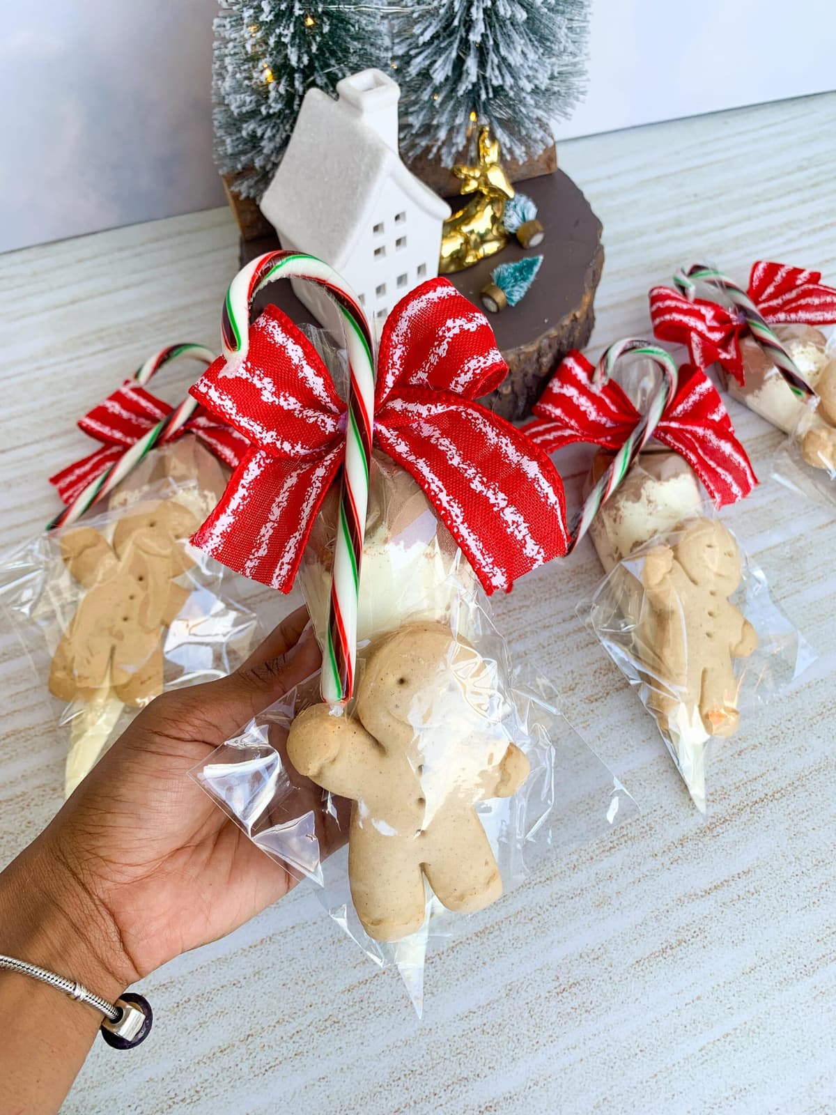 Kit de Chocolate y Bastón Navideño, vista principal