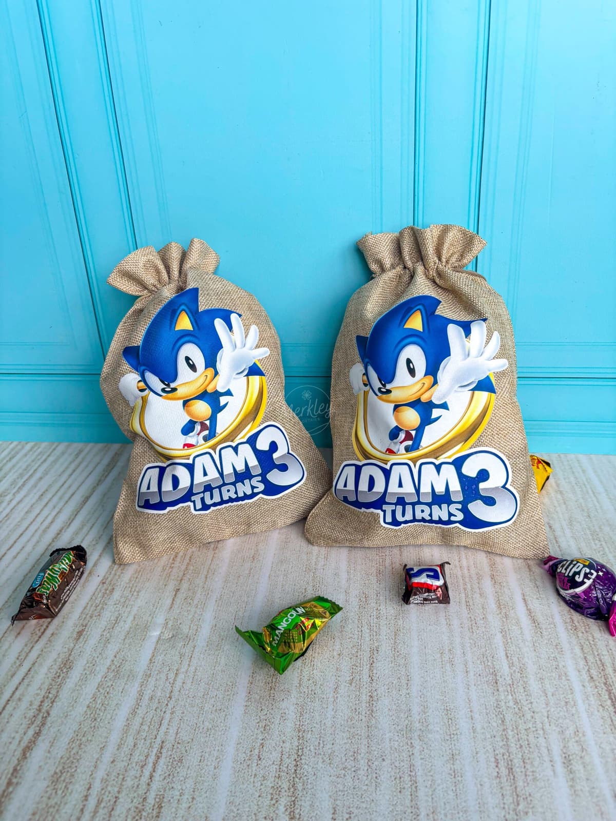 Funda de dulces cumpleañera, vista principal