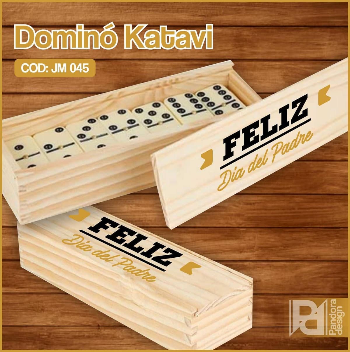 Juego de Dominós Personalizados, vista principal