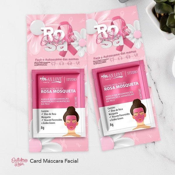 Mascarilla Decorada Pink, vista principal
