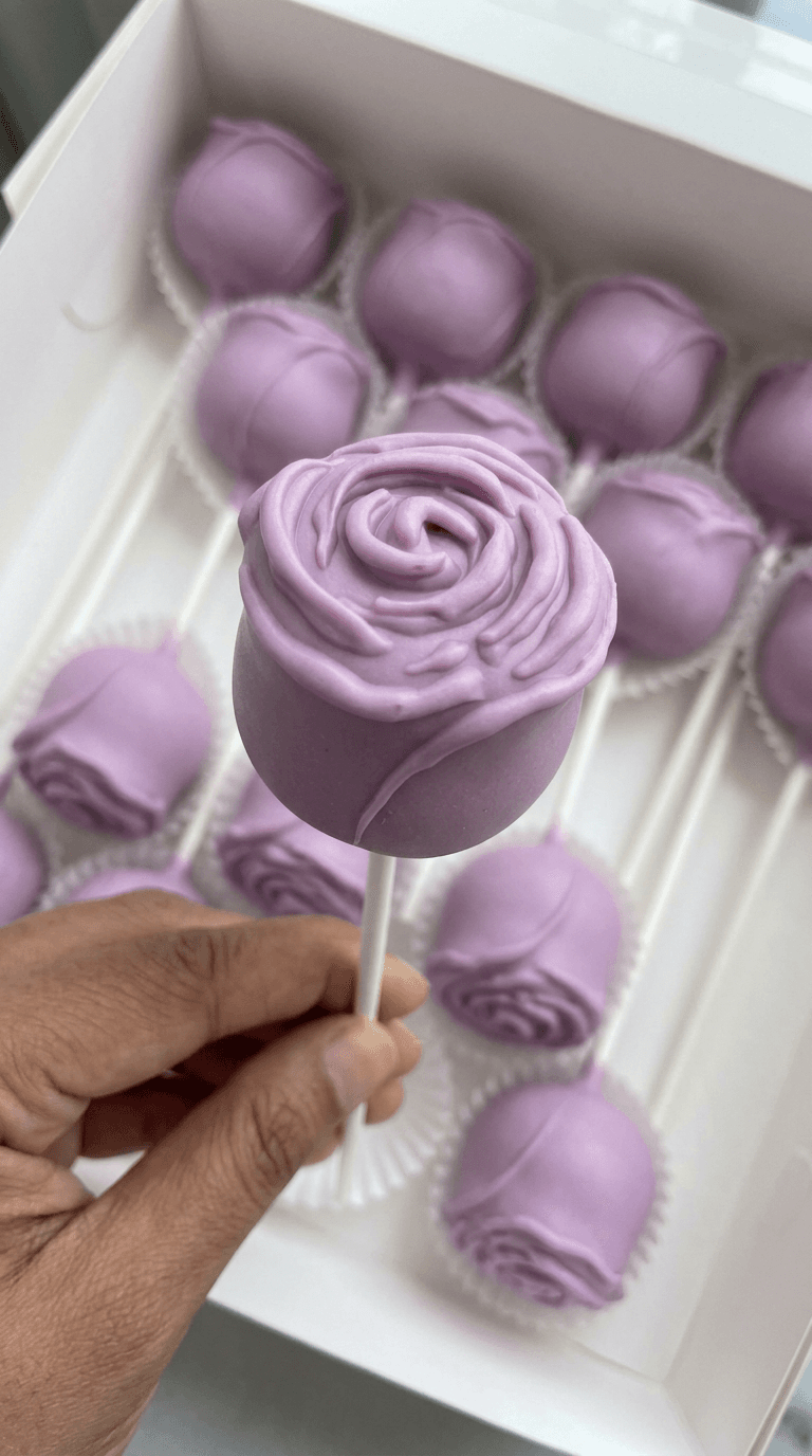 Cakepop Floral, vista principal