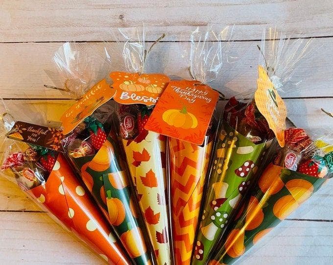 Bolsita de dulces decorada, vista principal