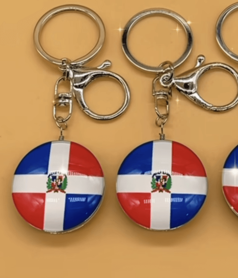LLavero Bandera Circular, vista principal
