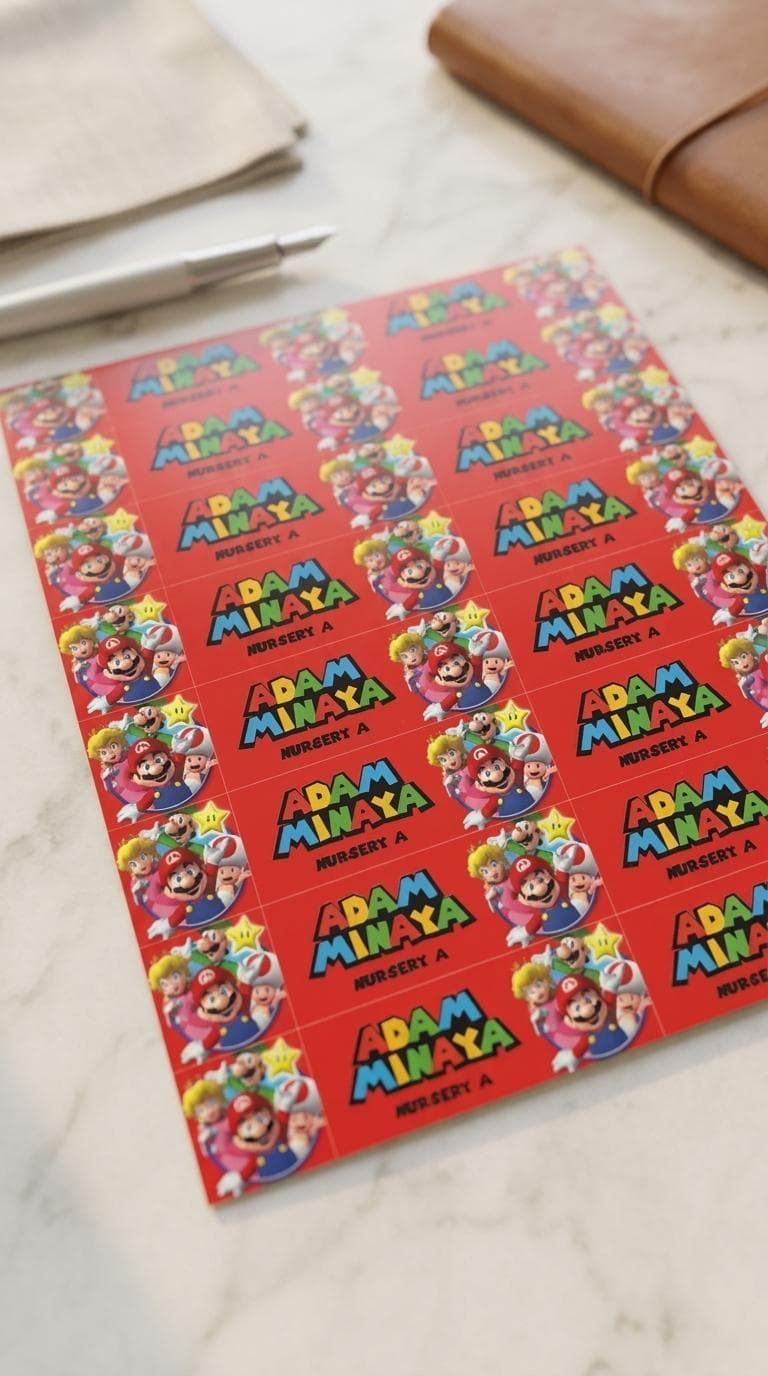 Stickers Vinil Impermeables, vista principal