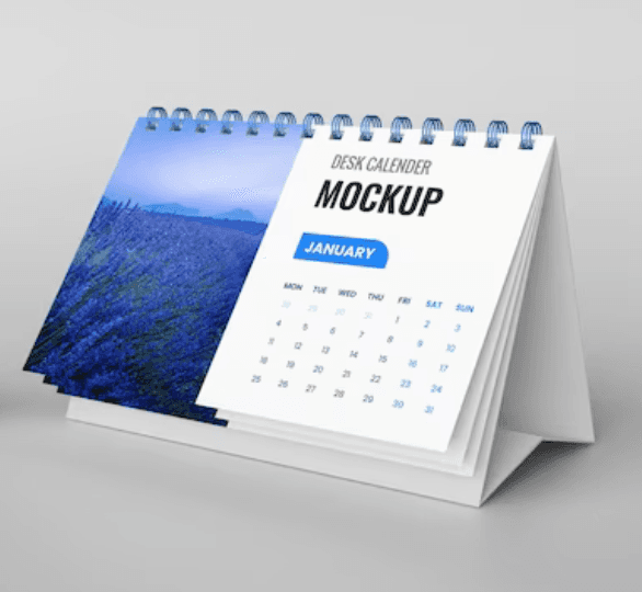 Calendario Escritorio, vista principal