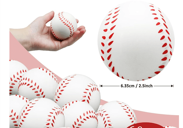 Pelota antiestrés, vista principal