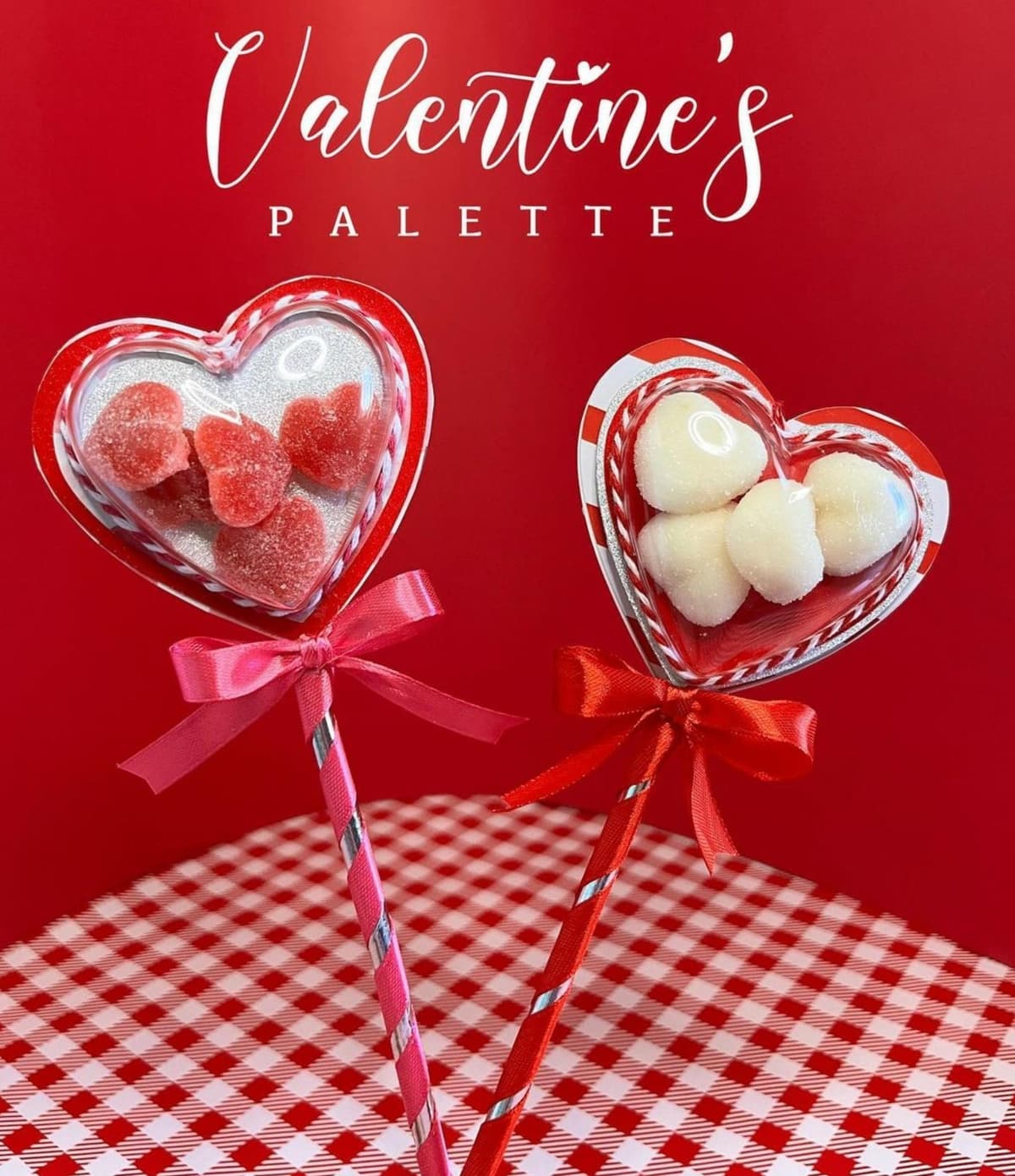 Paletas Gomosas: Corazones Dulces, vista principal
