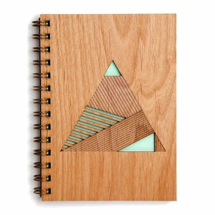 Libretas en Madera, vista principal