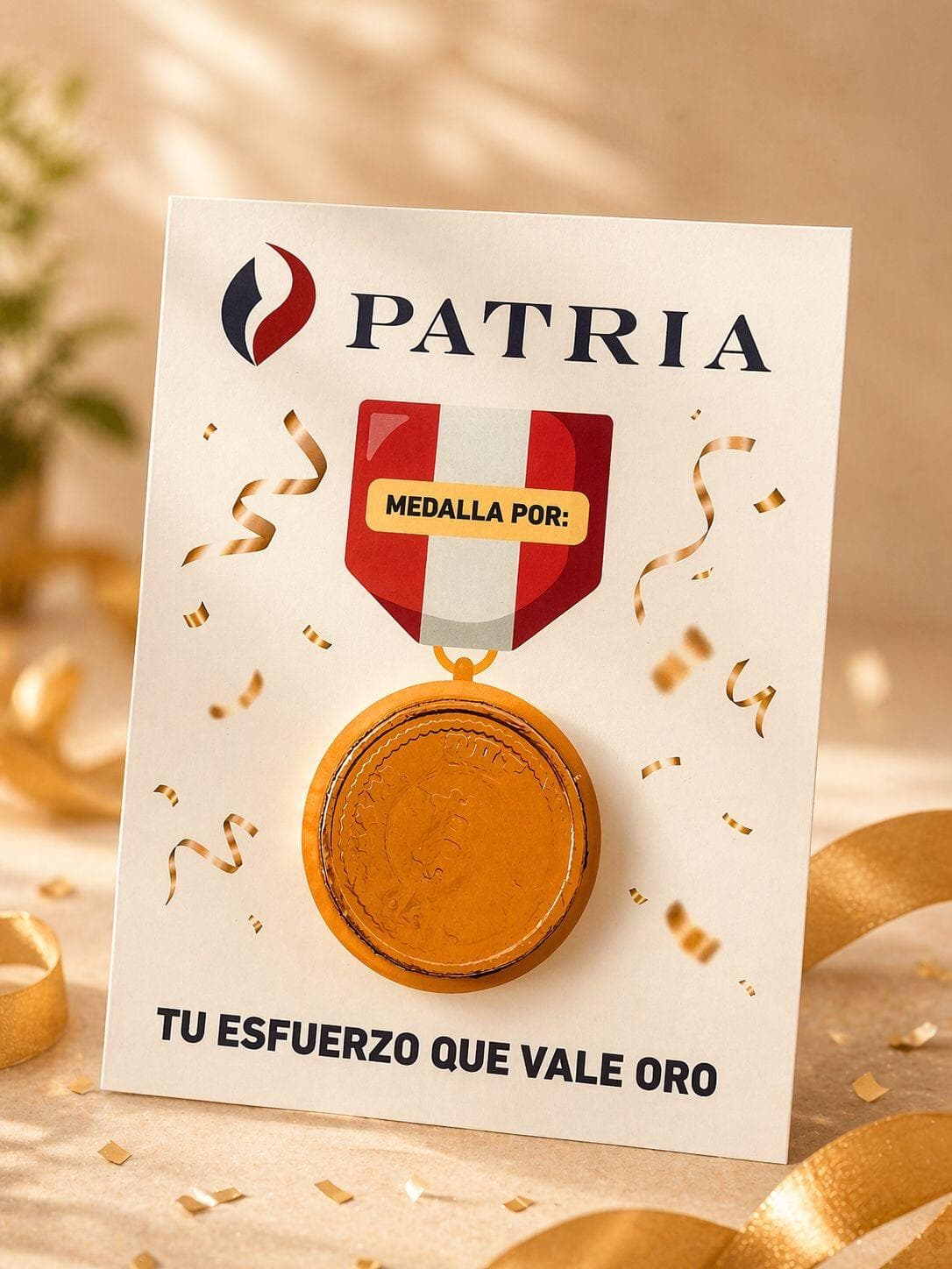 Moneda Chocolate Decorativa, vista principal