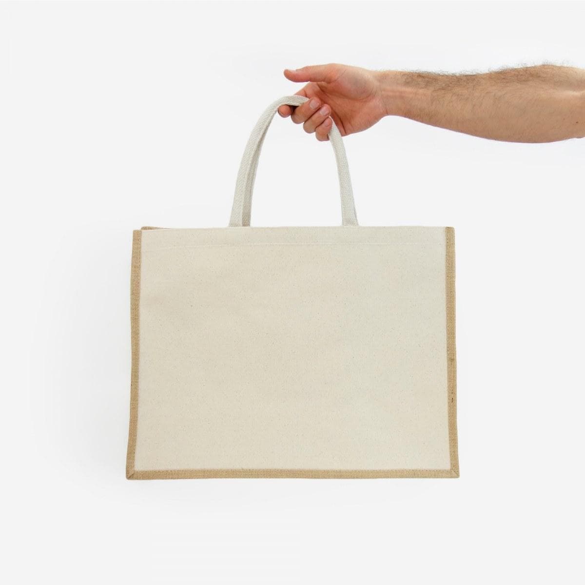 Bolso de Yute y Canvas, vista principal