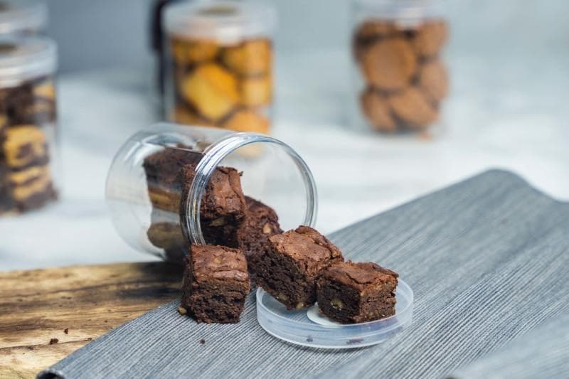 Frasco de Mini Brownies 4 oz, vista principal