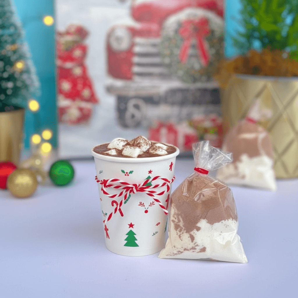 Vaso Chocolate Navidad, vista principal