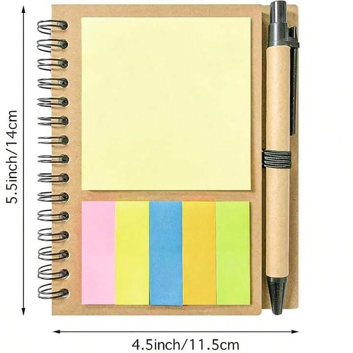 Lapicero Ecológico con Post-it, vista principal