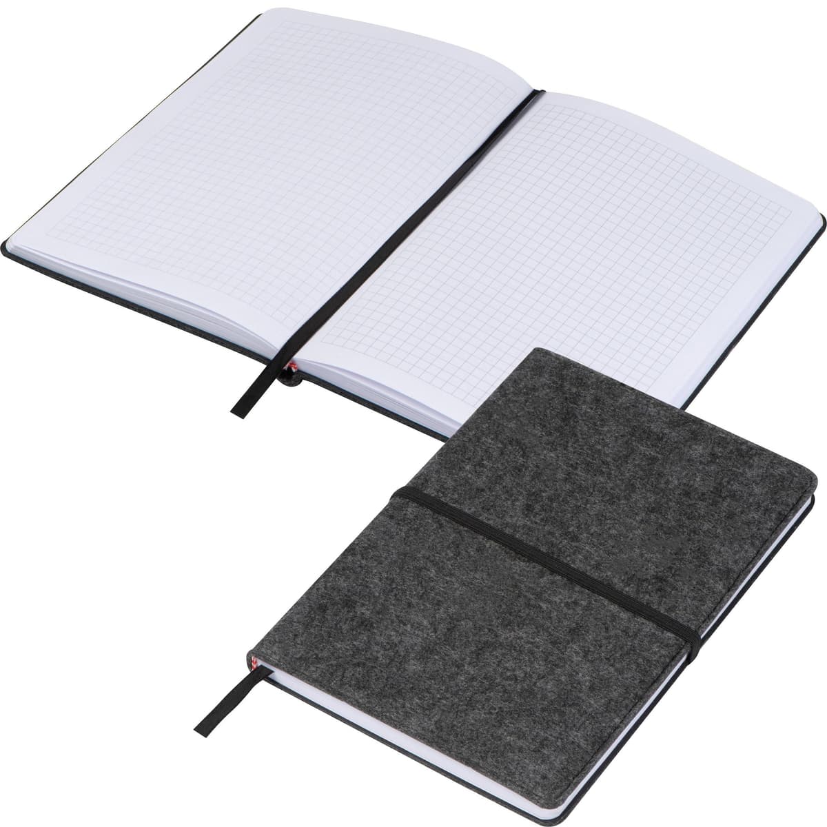 Libreta Media Carta en Yute, vista principal