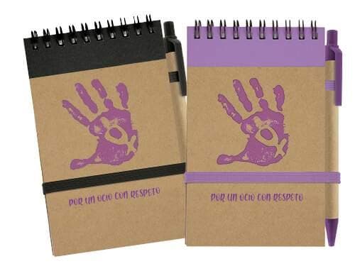 Mini Libreta y Lapicero Personalizados, vista principal