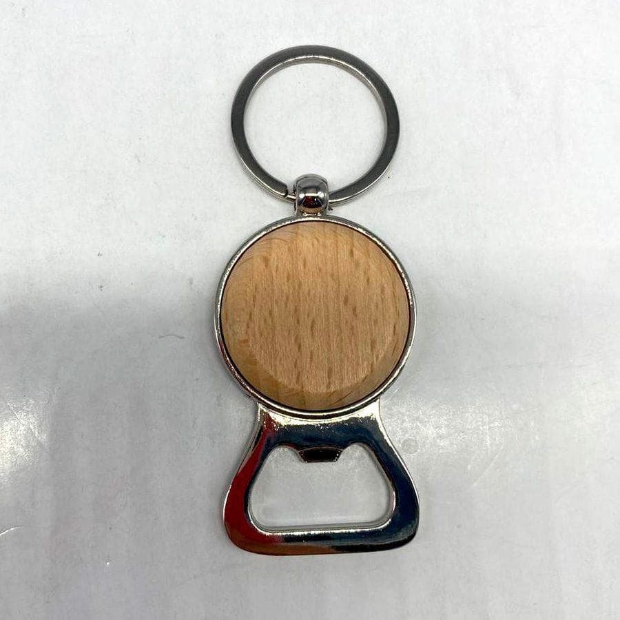 Llavero Destapador Madera 2, vista principal