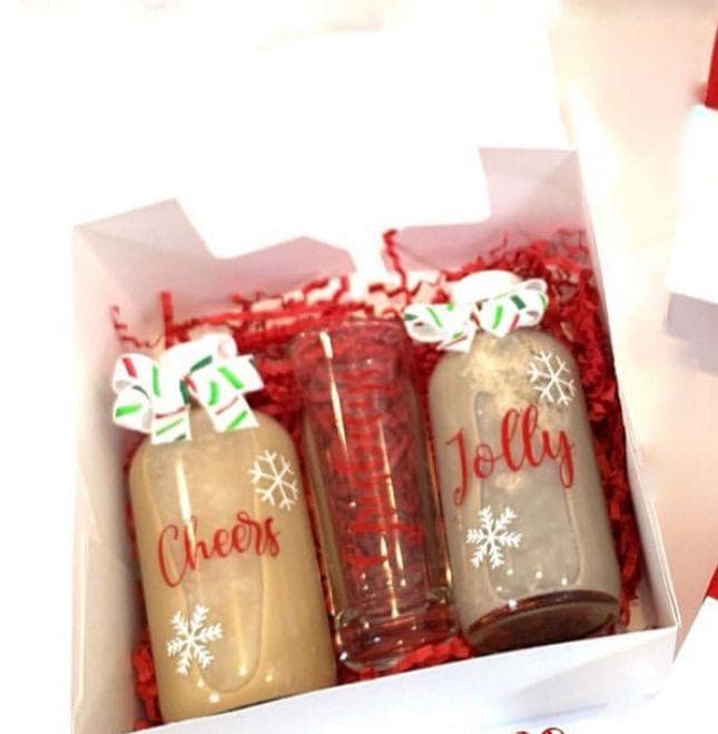 Set de Bebidas Mini Navideñas, vista principal