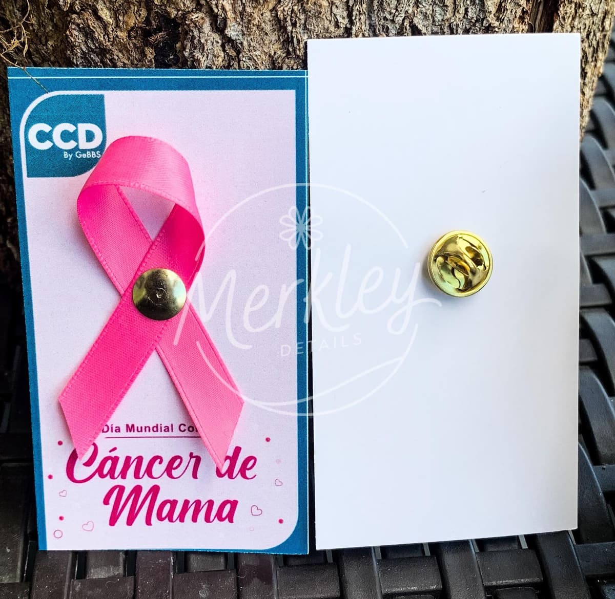 Pin Cinta Multicolor, vista principal