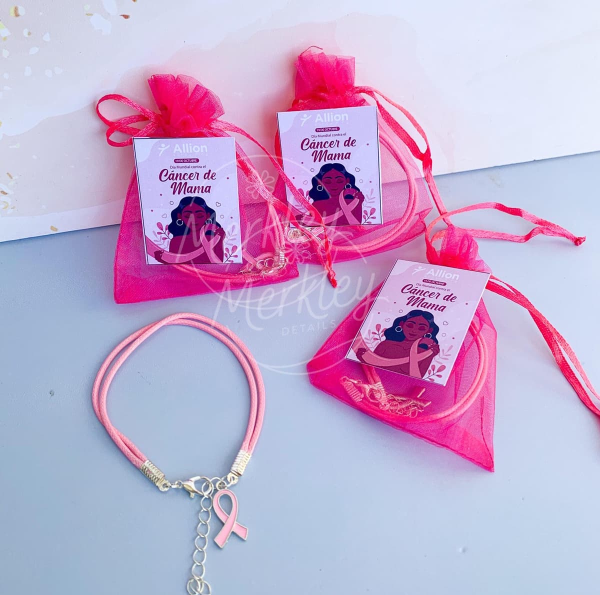 Pulseras Solidarias, vista principal