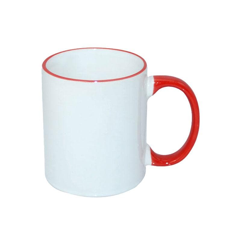 Taza Bordes Colores 16oz, vista principal