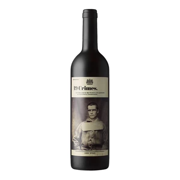 Vino Tinto 19 Crimes, vista principal