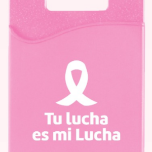 Porta Tarjeta Rosa