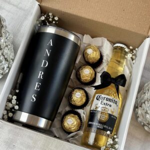 Set de Vaso Térmico y Cerveza