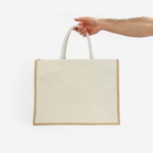 Bolso de Yute y Canvas