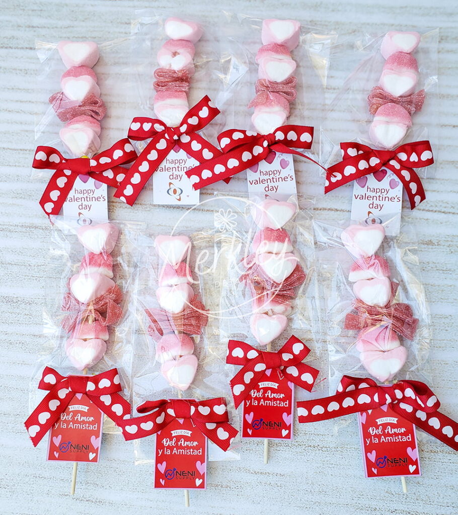 pinchos de gomitas dulces