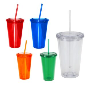 Vaso Acrílico Colores 16oz